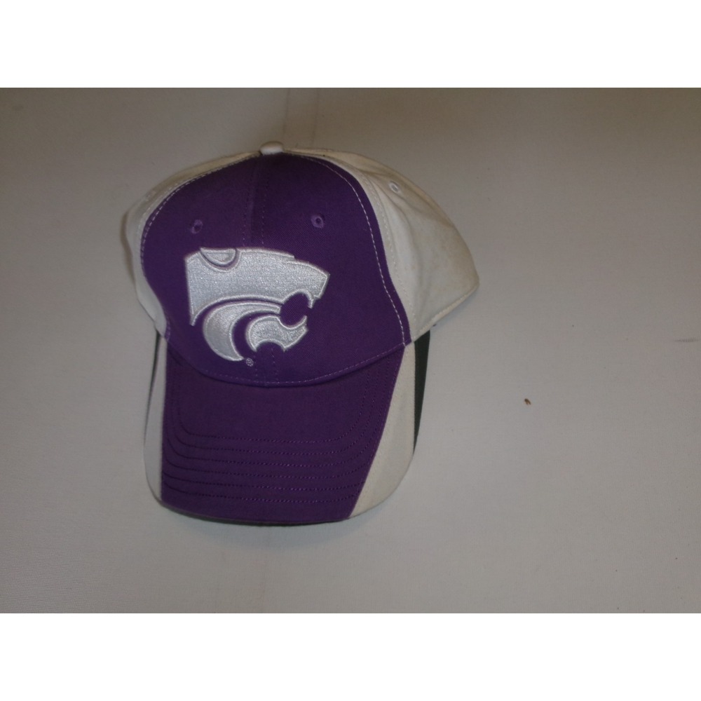 KANSAS STATE WILDCATS STRAPBACK 90S 00S Y2K HAT CAP VINTAGE M2